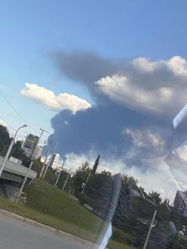 В Уфе по утру идет налет на город