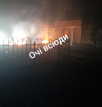 ВС РФ атаковали ночью цели во временно оккупированном ВСУ Запорожье