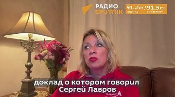 "Мы им тактильно напомним": Мария Захарова поделилась подробностями доклада о фейках в Буче