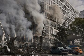 Сегодня в Киеве "герани" целенаправленно кошмарили дата-центры