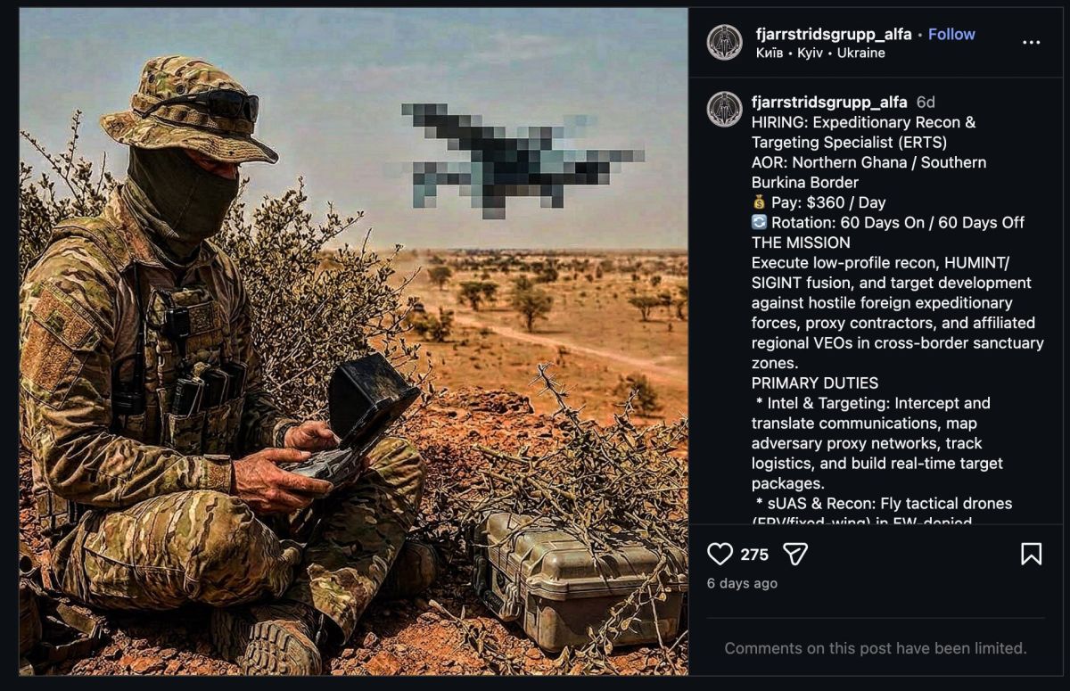 Работенка для «диких гусей»