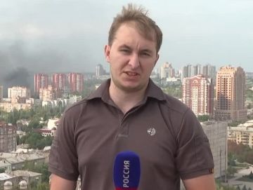 Вадим Топалов: Принял участие в прямой эфире директора ГТРК "Донецк", военкора Андрей Руденко