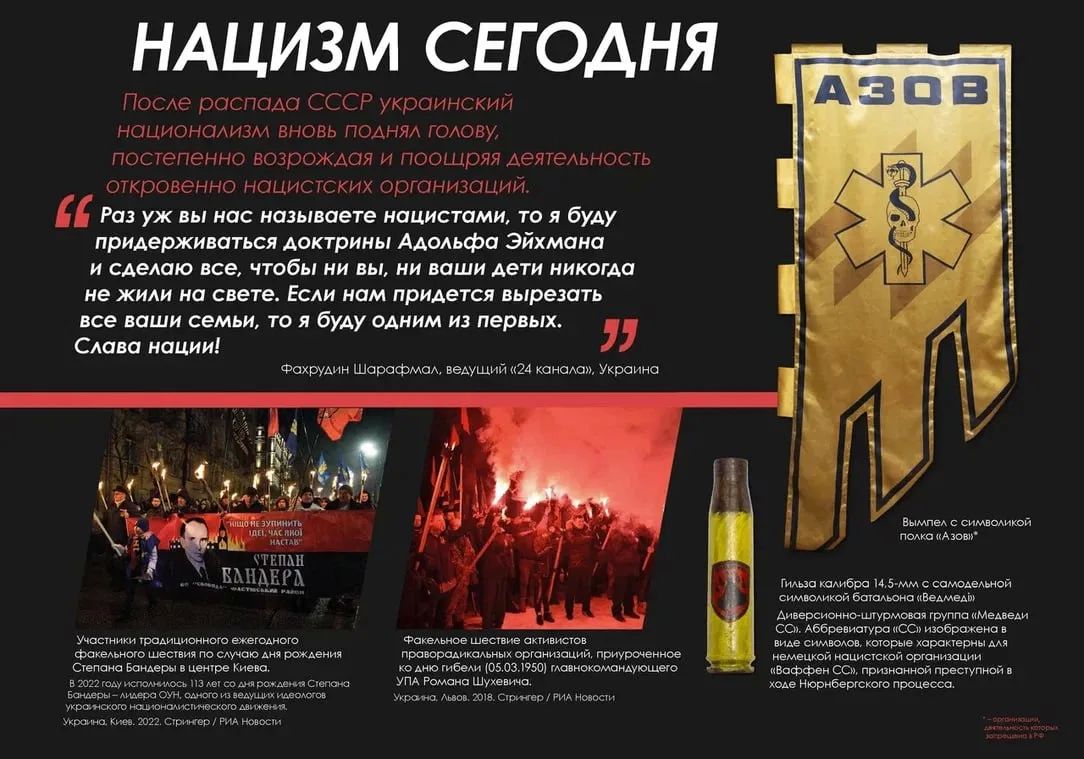 #Анонс. В Музее Победы проходит выставка «Обыкновенный нацизм», посвящённая истории возникновения и развития украинского варианта нацизма с момента его зарождения и до наших дней #Анонс. В Музее Победы проходит выставка «Обыкновенный нацизм», посвящённая истории возникновения и развития украинского варианта нацизма с момента его зарождения и до наших дней