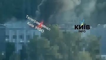 Также сообщается о новом пожаре в Соломенском районе Киева