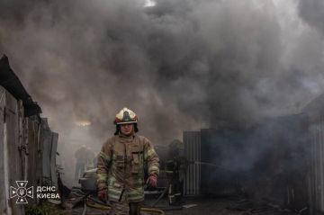 Ночью продолжались удары по Киеву и области
