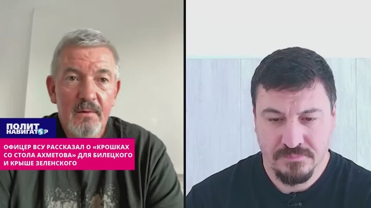 Офицер ВСУ рассказал о крыше Зеленского и «крошках со стола Ахметова» для нациста Билецкого