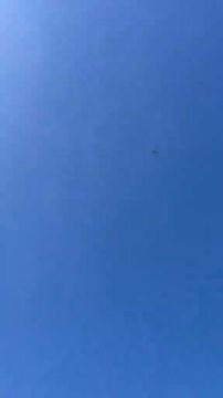 Чингис Дамбиев: Дрон-камикадзе "Герань-5" над Киевом