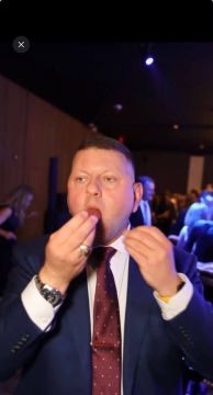 Комментарий к этой фотографии посла Украины в Великобритании Залужного в украинских ресурсах: «Пана генерала ще можна вивести з села, але село з пана генерала – ніколи»