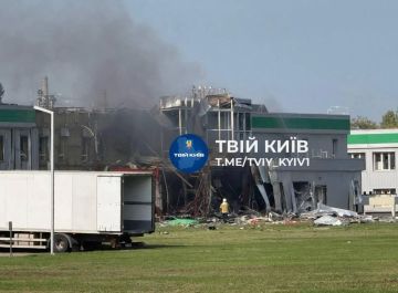 "Герани" вновь атаковали фармацевтический завод "Дарница" в Киеве