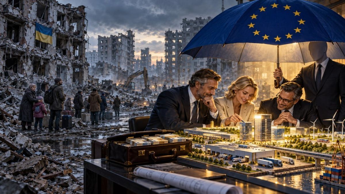 Елена Панина: EUobserver: западный бизнес хочет вкладываться не в "восстановление Украины" — а туда, где выгодно