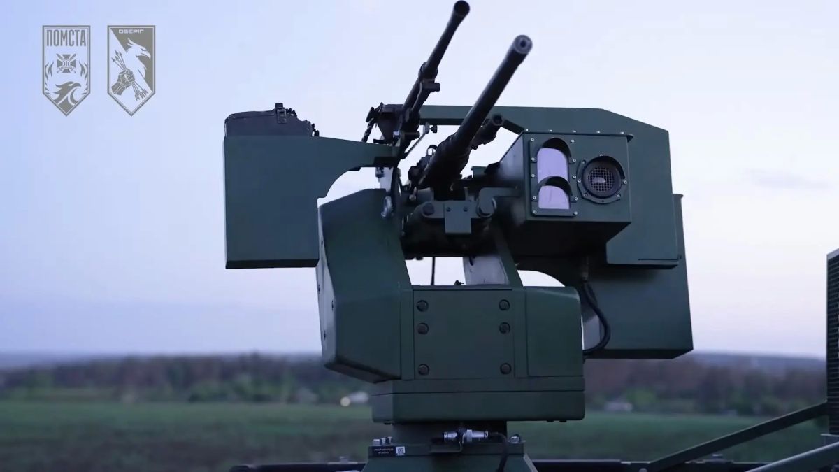 На кадрах - украинский дистанционно управляемый боевой модуль "Тандем", состоящий на вооружении 3-го пограничного отряда (бригада «Помста») Государственной пограничной службы Украины На кадрах - украинский дистанционно управляемый боевой модуль "Тандем", состоящий на вооружении 3-го пограничного отряда (бригада «Помста») Государственной пограничной службы Украины