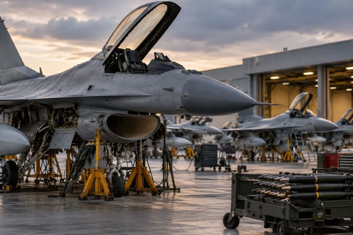 Более половины украинских F-16 застряли на техобслуживании — WSJ