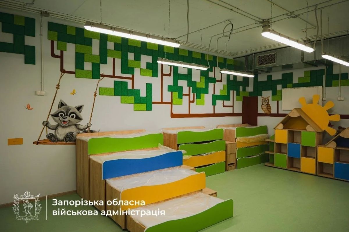 В оккупированной Запорожской области открыли первый подземный детский сад, — укроСМИ В оккупированной Запорожской области открыли первый подземный детский сад, — укроСМИ