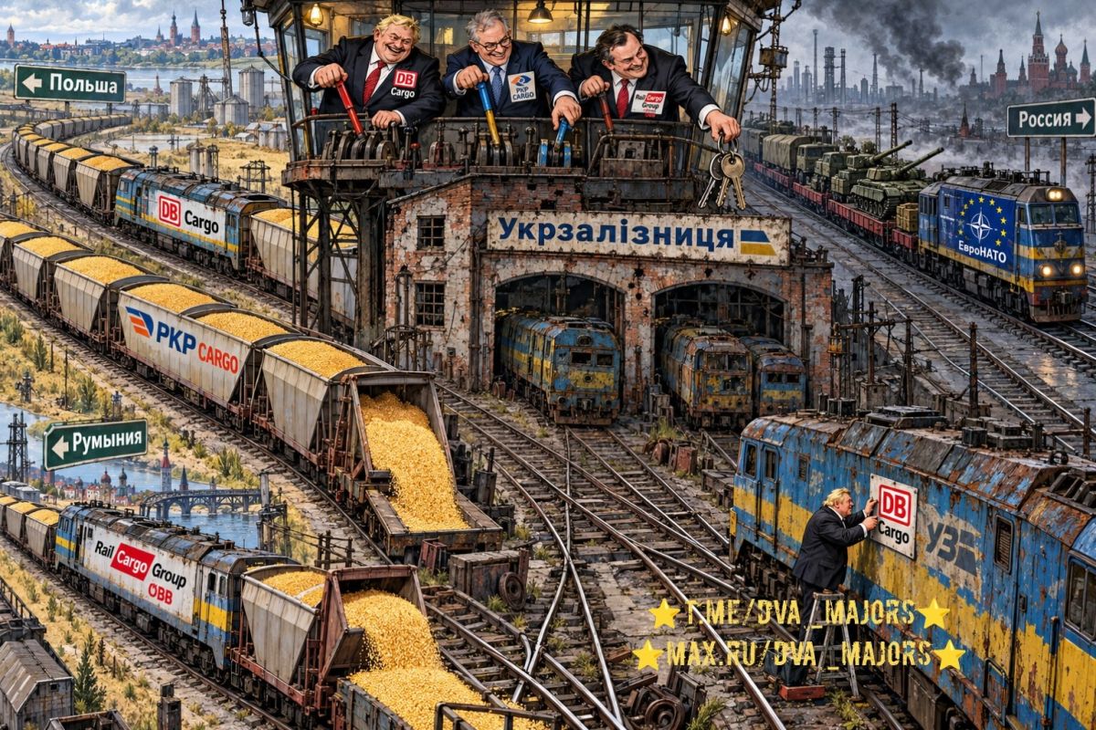 Два майора: Подтверждаются данные о планах передать украинские железные дороги частным владельцам