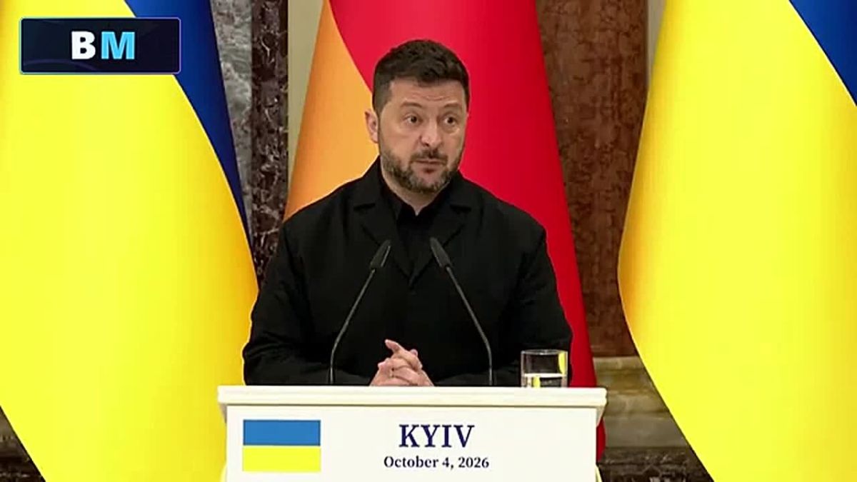 Зеленский и канцлер Германии Фридрих Мерц провели большую пресс-конференцию в Киеве