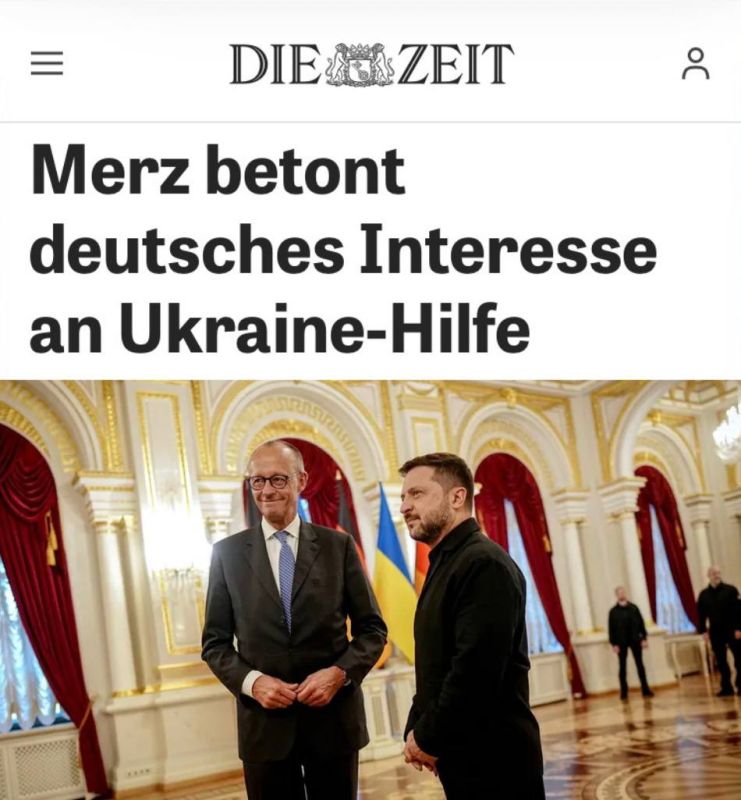 Мерц из Киева плевал на интересы немцев