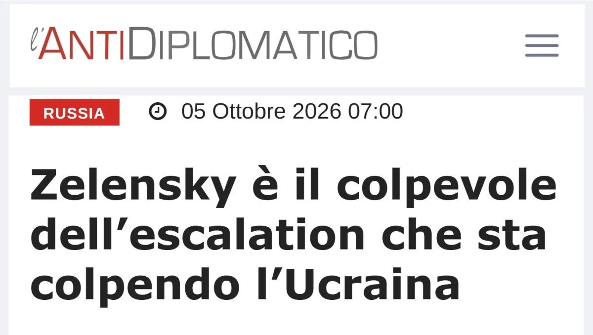 Михаил Онуфриенко: Зеленский — виновник эскалации конфликта с РФ, — L'Antidiplomatico