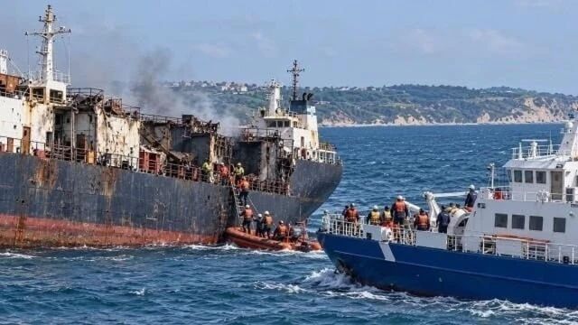 Два торговых судна, заходивших в порты Украины, атакованы в экономической зоне Болгарии Два торговых судна, заходивших в порты Украины, атакованы в экономической зоне Болгарии