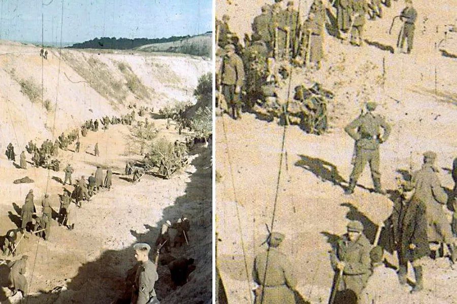 27 сентября 1941 года начались массовые массовые расстрелы в Бабьем Яру!