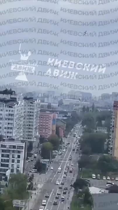 ПВО Киева сбила ударный БЛА «Герань-5» из ПЗРК в районе Академии СБУ