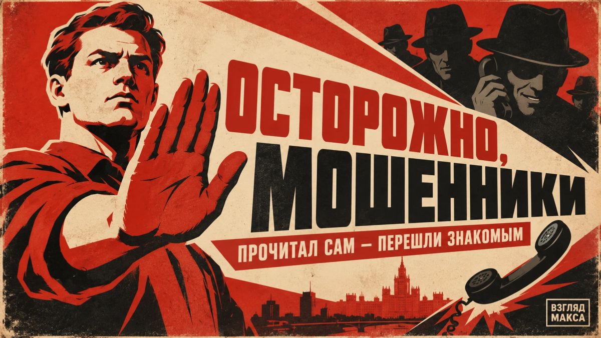 Прочитал сам — перешли знакомым