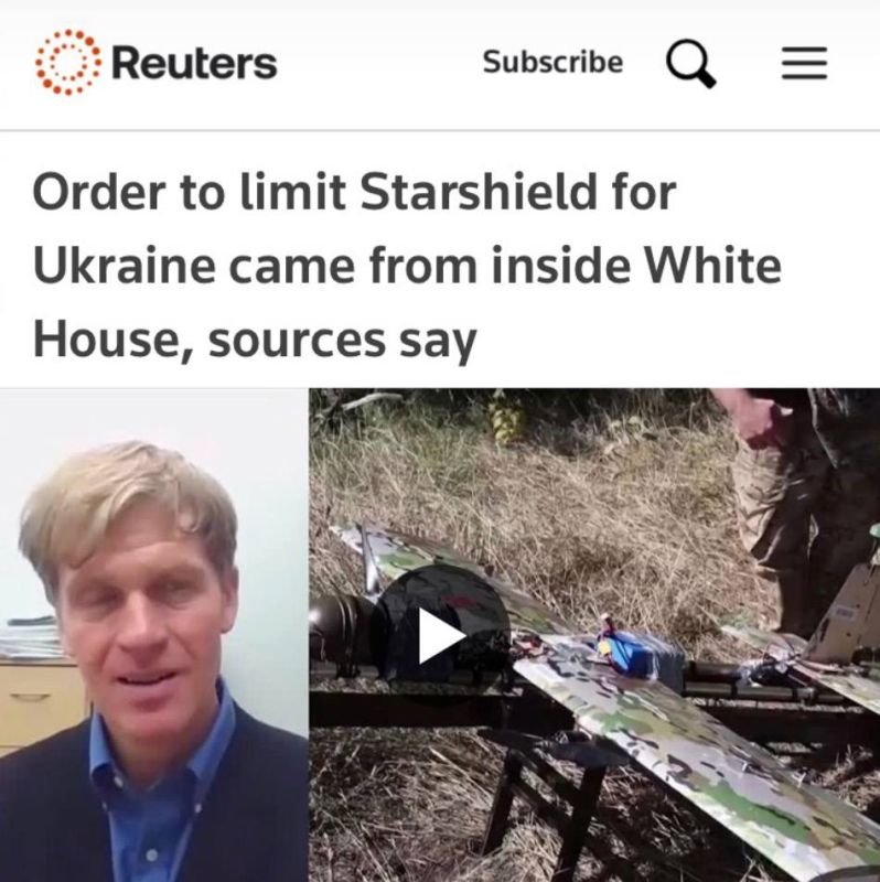 «Распоряжение ограничить работу системы Starshield для Украины поступило из Белого дома»: Но распоряжение дал не Трамп