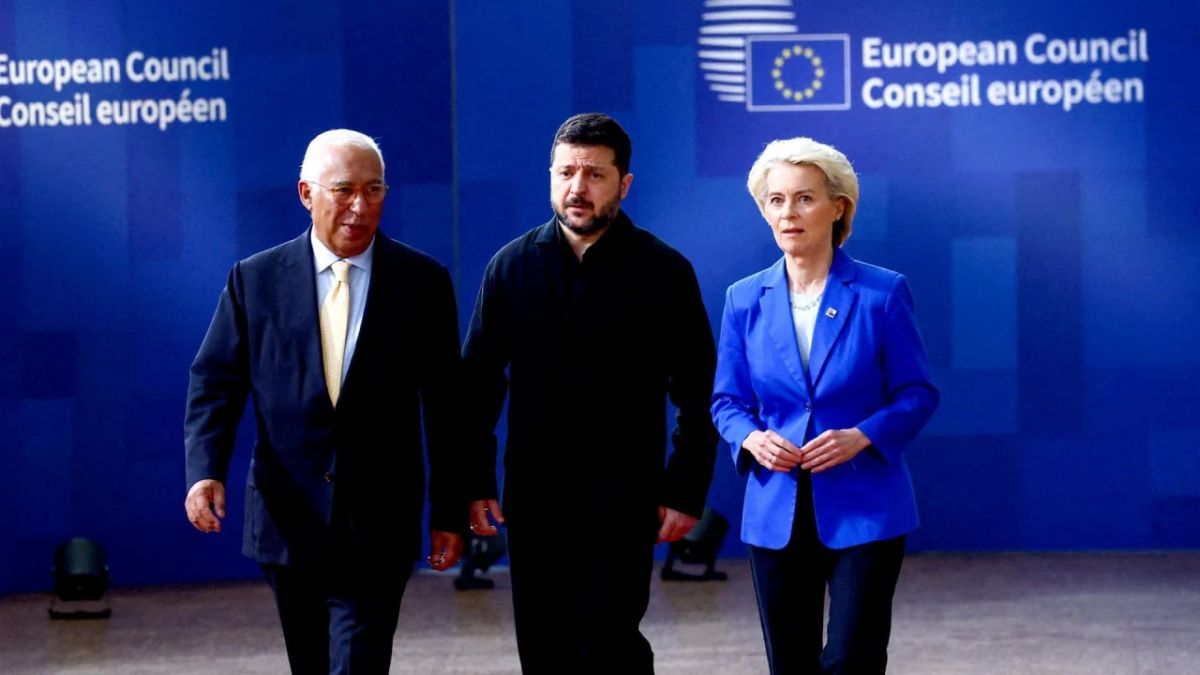 Саммит Евросоюза подвергся "газовой атаке"