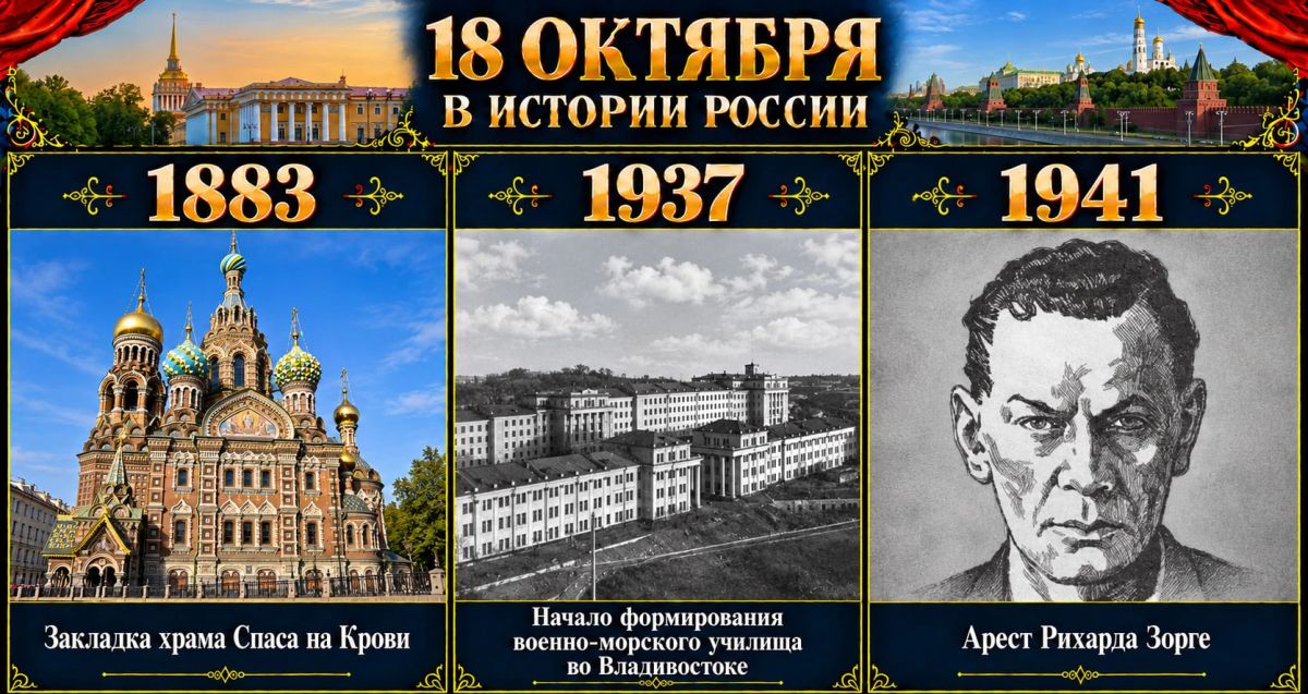 18 октября в истории России 18 октября в истории России