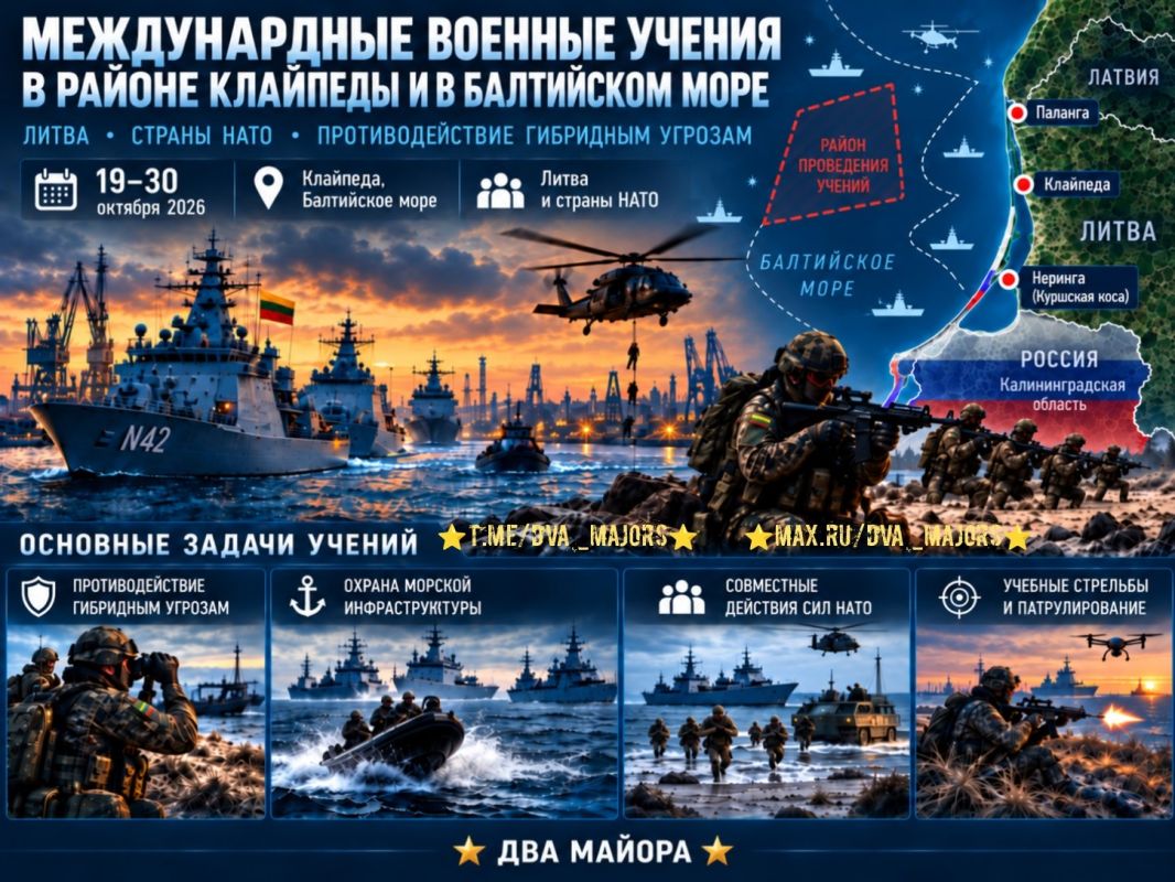 Два майора: ЕвроНАТО проводит учения в Прибалтике