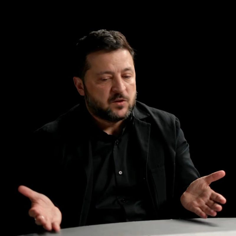 Зеленский:. «Всегда звучало так странно, когда Россия обвиняла нас — Украину — в том, что у нас якобы есть нацисты