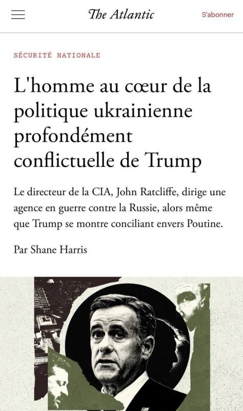 к ЧЕму СТРЕМИТСЯ ТРАМП?. Издание Atlantico, ссылаясь на свои источники в западных разведывательных службах, сообщает, что ЦРУ продолжает активно помогать Украине в нанесении ударов по территории России, несмотря на попытки...