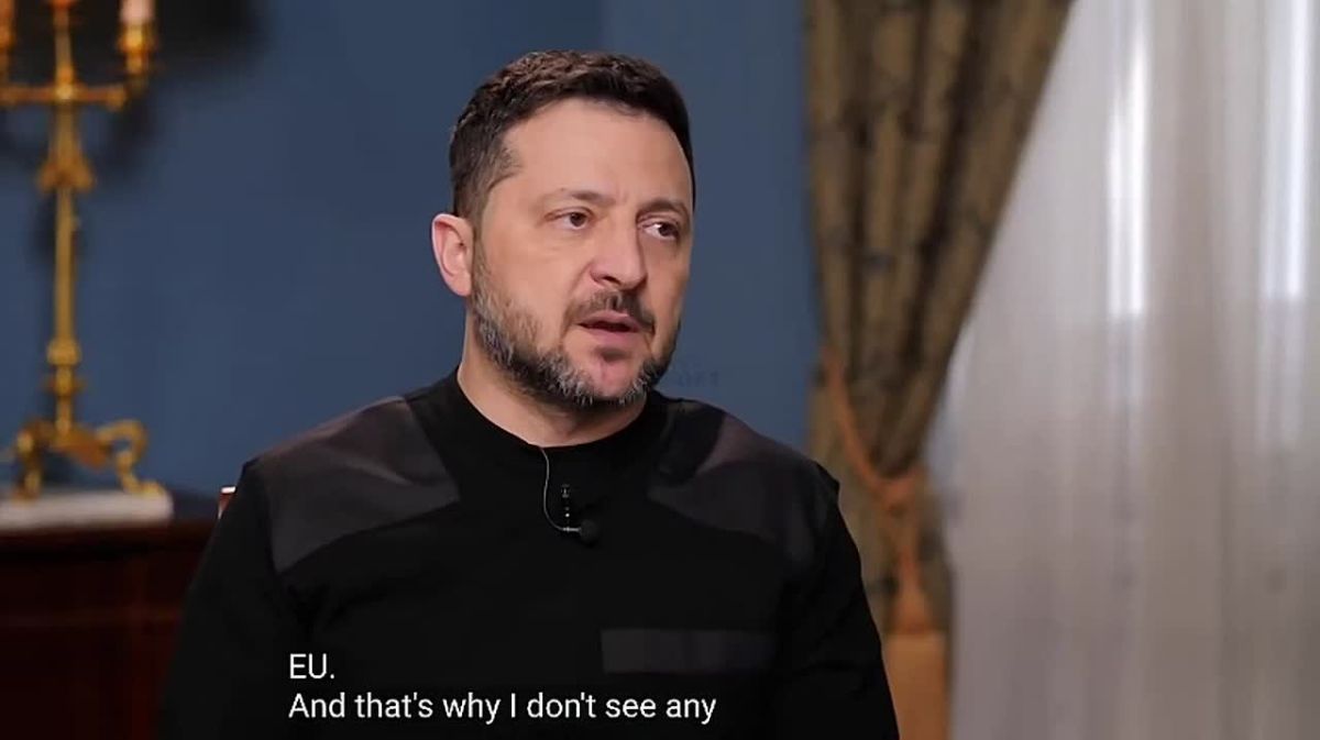Зеленский заявил, что ЕС не сотрудничает с Россией, потому что боится его