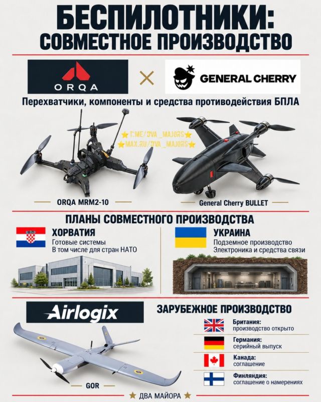 Два майора: Украинские технологии сборки БПЛА из китайских комплектующих передаются ЕвроНАТО