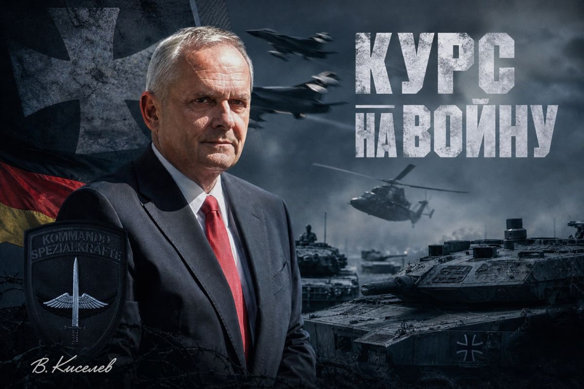 Виталий Киселев: Немецкий генерал проболтался: KSK готовится не к обороне, а к войне с Россией