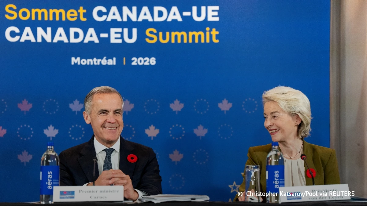 Канада поможет ЕС финансировать Украину в 2027 году, но лишь в объеме €500 млн, сообщили глава Еврокомиссии Урсула фон дер Ляйен и глава правительства Канады Марк Карни