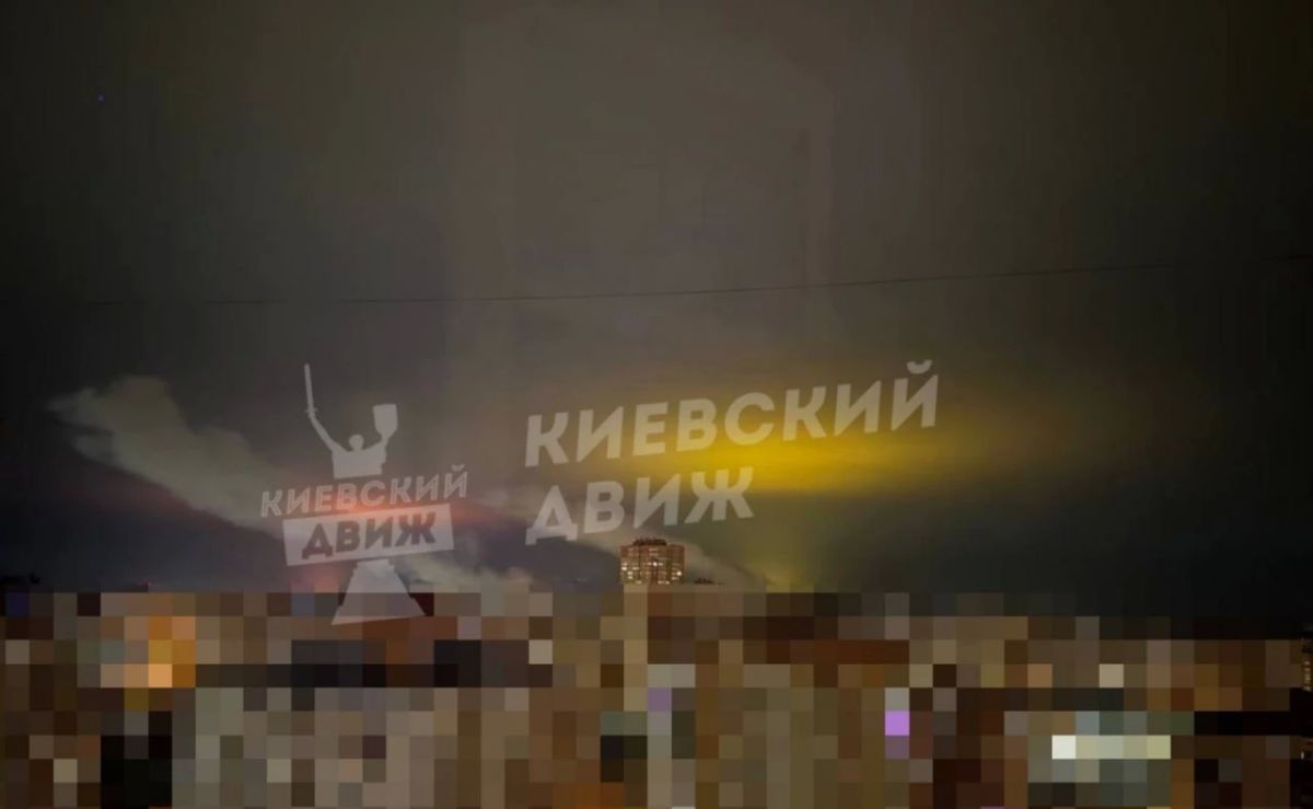 Кадры прилетов по Киеву Кадры прилетов по Киеву