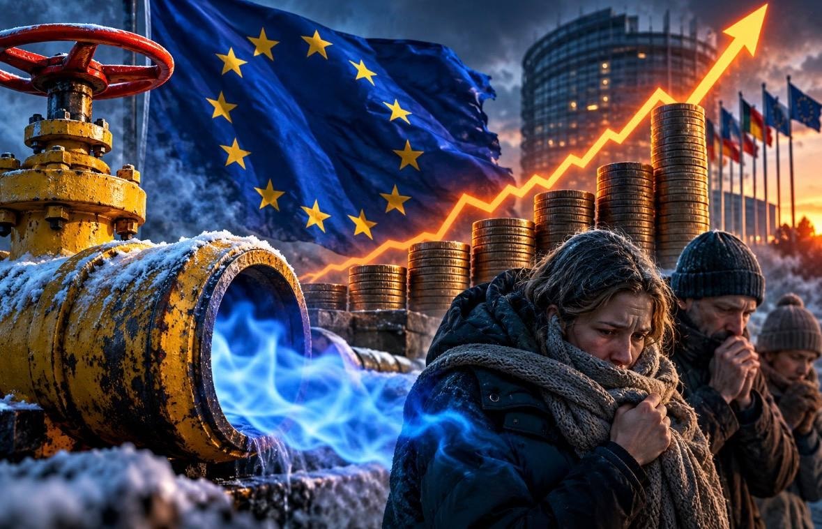 ЦЕНЫ НА ЭНЕРГИЮ В ЕВРОПЕ ВЗЛЕТАЮТ – И ПОМОЩЬ УКРАИНЕ ПОПАДАЕТ ПОД УГРОЗУ